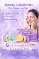 Aromatherapy Shower Steamers – 8 Pack Home Spa Self-Care Gift Set
